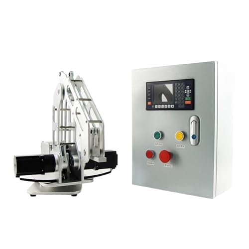 CHUNYE 3DOF Industrial Robotic Arm, Mechanical Arm with Motors/Controller/Robotic Assembled Load 2.5KG / Control Box Claw(Size:with Controller)