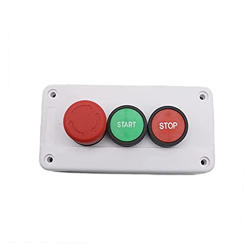 Interrupteur à bouton GUMMMY arrêt d'urgence pour boîtier de commande de convoyeur 600V