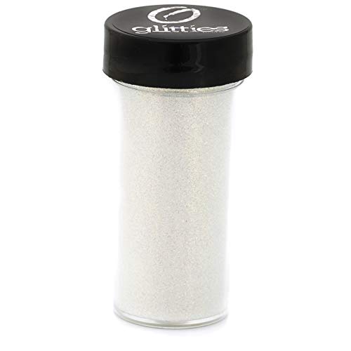 GLITTIES - ICY Mint - Cosmetic Grade Extra Fine (.006") Loose Glitter Powder Safe for Skin! Perfect for Makeup, Body Tattoos, Face, Hair, Lips, Soap, Lotion, Nail Art - (30 Gram Jar)