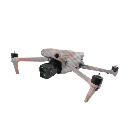 Image of MightySkins Carbon Fiber Skin Compatible with DJI Air 3 - Bubble Marble | Protective, Durable Textured Carbon Fiber Finish | Easy to Apply