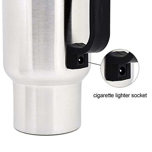 Tetera Eléctrica de Acero Inoxidable para Auto 450ml miniatura 4