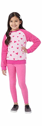 Image of 32 Degrees Heat Girls 2 Piece Sherpa Top & Leggings Set