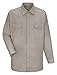 Flame Resistant Collared Shirt, Grey, XXL