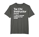 Tai Chi Instructor Typography Gifts