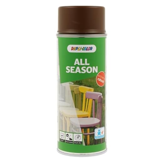 Dupli-Color 467066 Lackspray nußbraun matt 400 ml