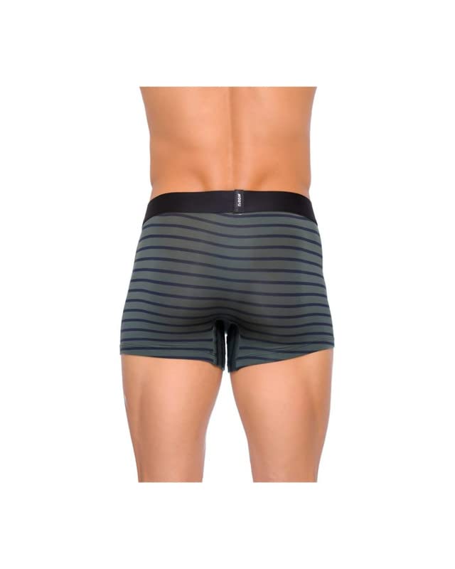 Image of ROUC Men Underwear - PROFLO Prints Trunks, Micro Modal, Ultra Comfort Underwear with Microfiber Waistband (Pack of 2)