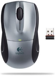 Logitech V450 Nano Cordless Laser Mouse for Notebooks (Silver)