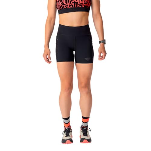 Short cuissard Dynafit Femme Sky Black Out en taille S pour le trail run