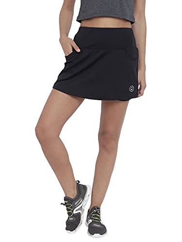 Image of CHKOKKO Double Layered Sports Gym Workout Skirt & Shorts for Women
