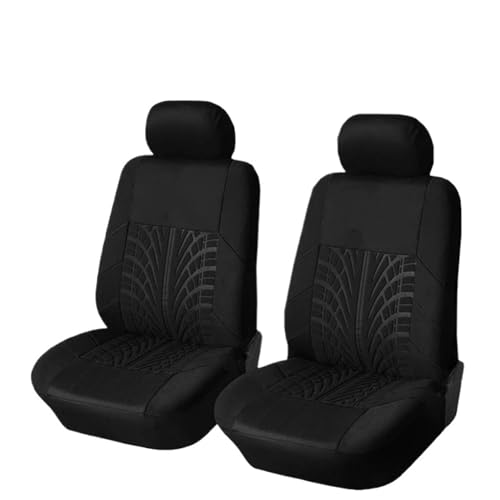 Housses de siège de voiture pour Nissan avec airbag protecteur noir universel pour un siège avant