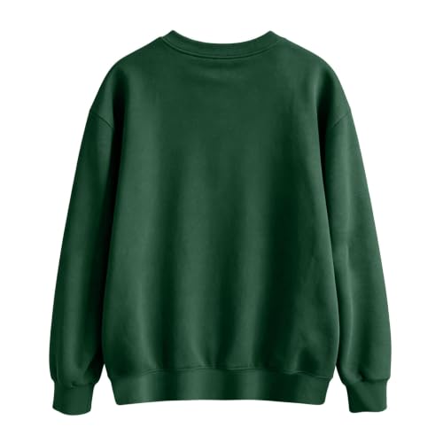 Pumpkin Sweatshirt Women Sequin Oversized Crewneck Halloween Sweatshirts - image 4