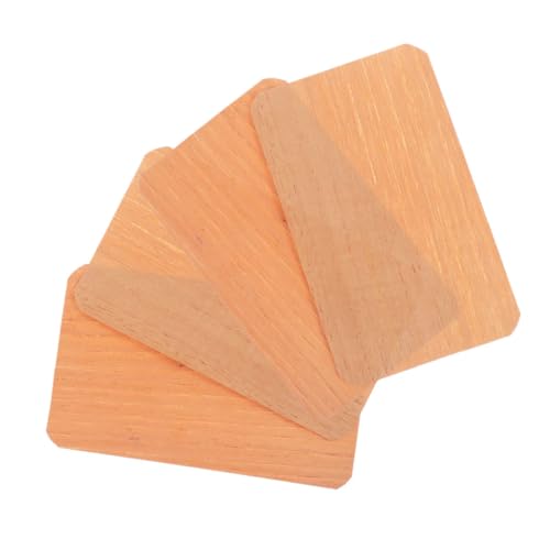 SEWOART Cedar Humidor Sheets 4 Pack Large Cedar Strip Sheets Wood Construction for Moisture Absorption Organized Storage