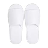 Kommt mit - Sie erhalten 24 Paar Pantoffel der Wei?en G?stehaus für den pers?nlichen oder professionellen Gebrauch ，Der Schuh ist 28 cm lang und 11 cm breit，Gr??e 44