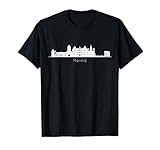 Stadt Mainz Skyline Kleidung