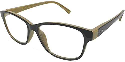 Foster Grant Kinsey Women's Premium Black Reading Glasses (2.50)
