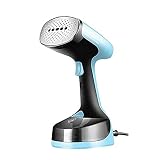 MXJCC Portable Handheld Garment & Fabric Steamer, 1350 Watt, Quick Heat Ceramic Plate Steam Nozzle,