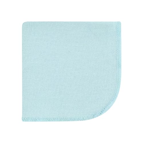 Image of Hudson Baby Unisex Baby Flannel Cotton Poly Washcloths, Creative Rainbow 10Pk, One Size