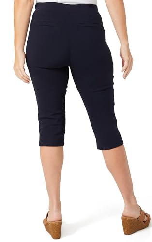 89th & Madison Womens 18 in Faux Pocket Skimmer Capris2