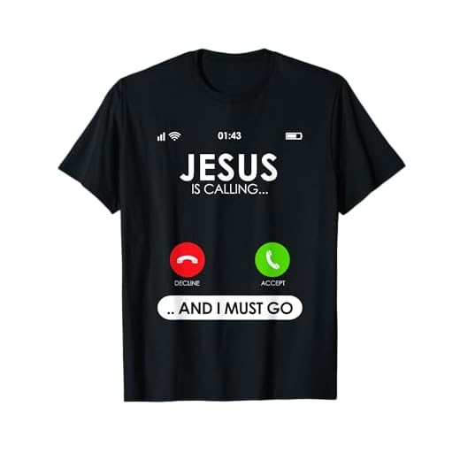 Doni cristiani Gesù è la chiamata e devo andare religioso Maglietta