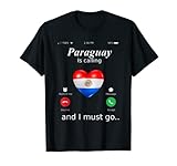 Photo Gallery il paraguay sta chiamando e io devo andare tshirt paraguay f maglietta Photo Gallery il paraguay sta chiamando e io devo andare tshirt paraguay f maglietta
