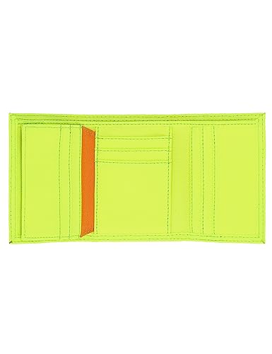 Image of Timberland PRO Men's Cordura Nylon RFID Trifold Wallet with ID Window, Bright Yellow (Reflective), One Size, Cordura Nylon Rfid Trifold Wallet With Id Window