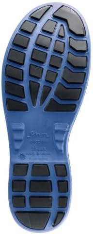 シモン] 安全靴 長編上 JIS規格 耐滑 耐油 革製 マジックタイプ 8538 靴底