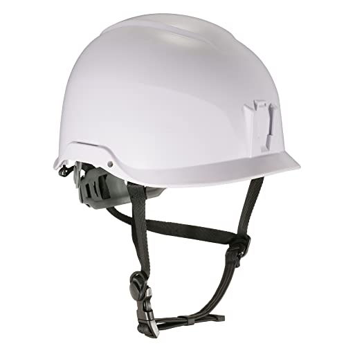 Ergodyne Skullerz 8974 Class E Safety Helmet, White, Accessory Mount #TOP23
