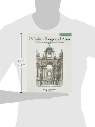 28 Italian Songs & Arias of the 17th & 18th Centuries - Medium Low, Book Only: Based on the original editions by Alessandro Parisotti - Image 2