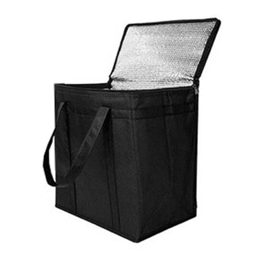 Bolsa Más Fresca - Bolsa De Entrega De Comida Aislada | Bolsa De Comestibles Aislados Reutilizable, Bolsa De Enfriamiento Mantiene El Térmico Para Restaurar Caliente Para Viajes Por Viaje
