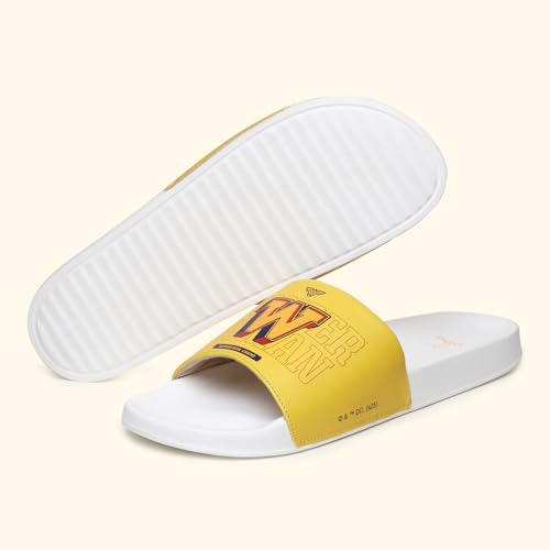 Image of YOHO Sliders for Women | Comfortable and Lightweight Slides | WB Cartoon & Comic Characters: Tom & Jerry, Big Bang Theory, Friends, Games of thrones and Wonder Woman Footwear for Girls