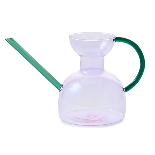 Modern Sprout Glass Watering Can w/Long Sprout - 32oz - (Purple/Emerald)