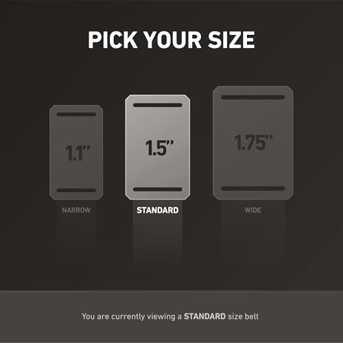 GRIP6 Belt for Men - Adjustable, Durable, Nylon Belt for Casual, Tactical, Hiking, and EDC - Ideal Mens Belts for Jeans, Golf, and Concealed Carry