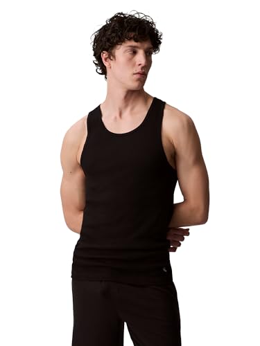 Calvin Klein Cotton Classics 3-pack tanks maillot de corps homme sans manches - 2