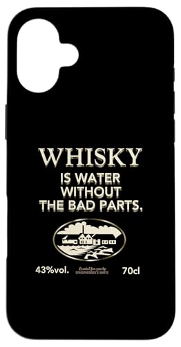 Whisky Is Water Without The Bad Parts - The Original Whisky �X�}�z�P�[�X iPhone 16 Plus �p