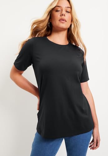 Women's Plus Size Short-Sleeve Crewneck One + Only Tee4