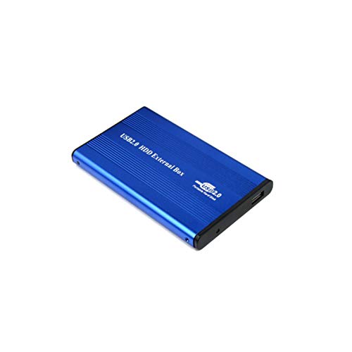 Caja externa para disco 2.5 pulg USB 2.0 a SATA aluminio miniatura 4