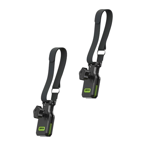RVGUARD RV Awning Clamps, Upgraded Camper Awning Clip, UV Stabilized Nylon Material, Heavy-Duty Anti-Slip Pads, Prevents Tearing & Flapping, Strong Holding Power, 2 Pack