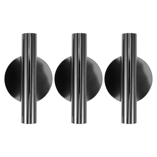 NUOBESTY Juego de 3 jarrones Adhesivos de Pared: Jarrón metálico de Pared para Flores - Soporte Floral Colgante de Estilo escandinavo para decoración de Sala de Estar, Dormitorio o reuniones.