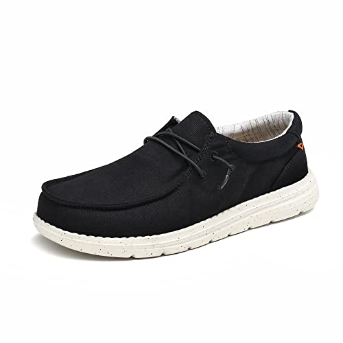 Bruno Marc Women’s Slip-on Loafers Casual Shoes 5 Black