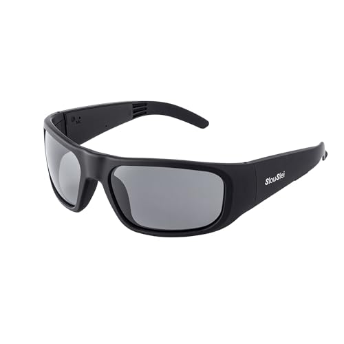 SlouSlei Active Pro Bluetooth Sunglasses, Sporty Wireless