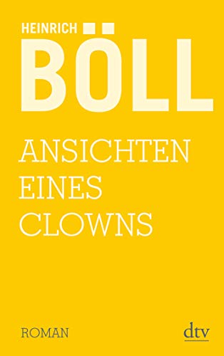 Ansichten eines Clowns 3423146060 Book Cover