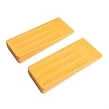 Confezione da 2 cunei rinforzati per abbattimento degli alberi, progettati per fissare gli alberi e facilitare operazioni di abbattimento efficienti (19,1 cm)