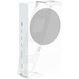 VIVO Steel Wall and Under Desk Mount Bracket Designed for Xbox Series S Gaming Console, Horizontal and Vertical Display, Open Design, White, Mount-XSSU1