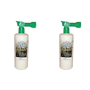 TURF RENU Tr10132 Bio-Enzymatic Cleaning Solution for Synthetic/Artificial Turf and Pet Odor Control with Sprayer, 32-Ounce, Package may vary (Pack of 2)