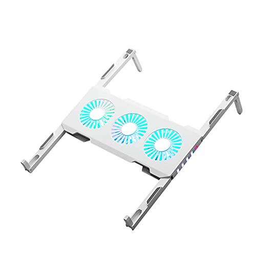 Aizami-Laptop-Cooling-Pad-for-Desk-3-Cooling-Fans-RGB-Foldable-Ergonomic-Stands-Laptop-Cooling-Stand-Suitable-for-11-157-Laptop-Laptop-Fan-Cooling-Pad-for-Home-Office-Work