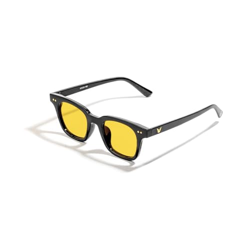 Image of SAM AND MARSHALL VIGOUR Sunglass I polarized I 400% UV Protection I Square Sunglass I Polycarbonate I Built I Unisex