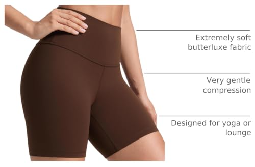 Image of CRZ YOGA Butterluxe Biker Shorts 6 inch | Extremely Soft, Gentle Compression, Yoga, High Waisted, for Women