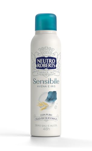 Neutro Roberts Deodorante Spray Asciutto Iris e Mandorla, 150ml