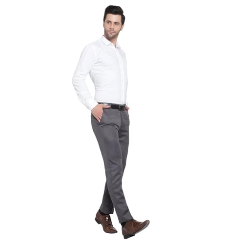 Image of SUCHEH Men's Reguler Fit Polycotton Trouser Pant's Formal Trouser Casual Trouser Pants