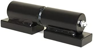 GatorPro Heavy Duty Swing Gate Hinge Barrel Weld On Plate Square Ball Bearing 900 Pound Load Capacity (5" Barrel Weld Plate)